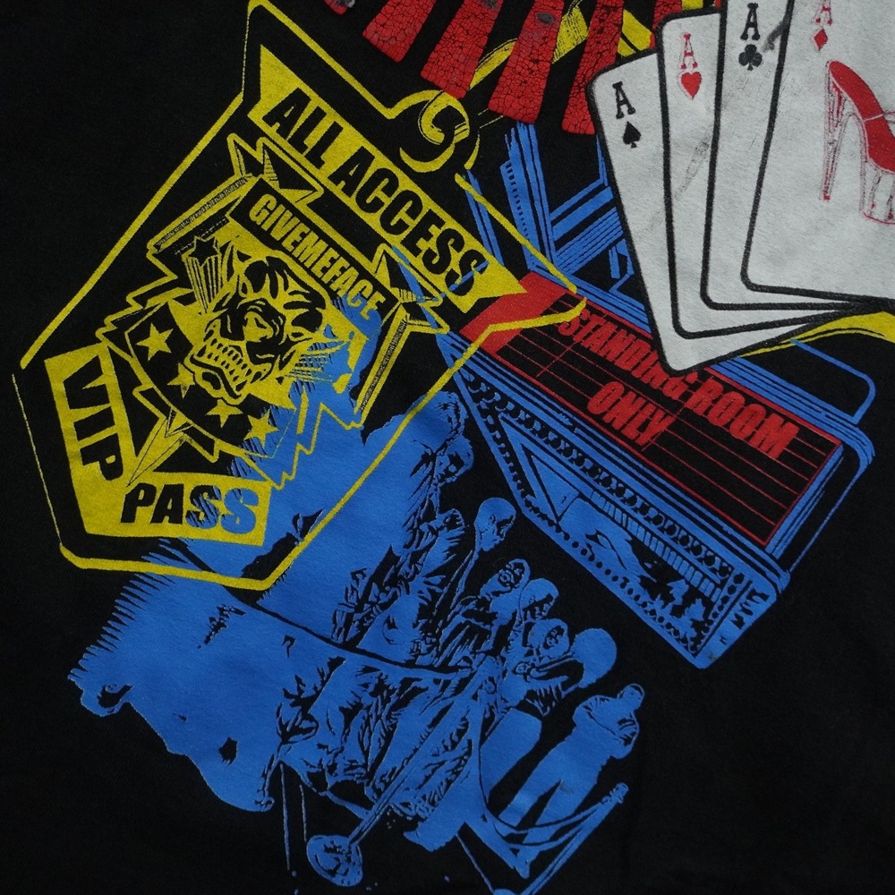 Give Me Face Streetmix Graphic T-Shirt Mens Medium Black 2008 Vintage Style Tee - Picture 11 of 13
